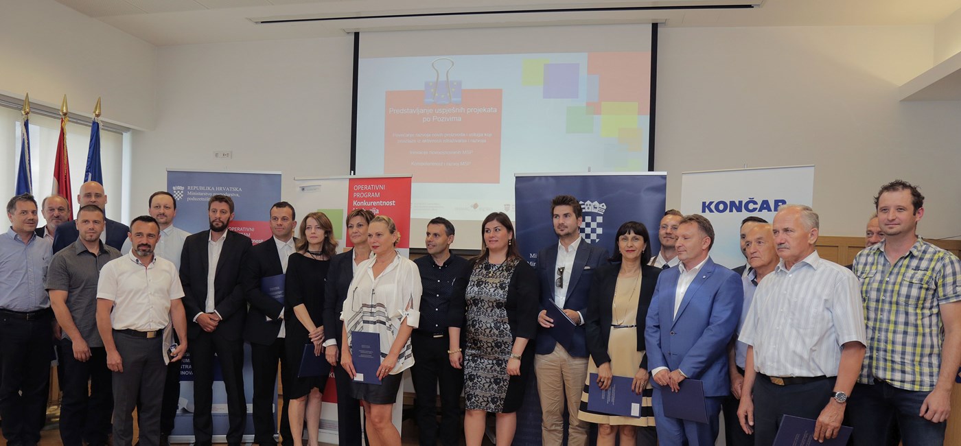 HRK 76 mn grant for 20 projects within Economy Ministry programmes